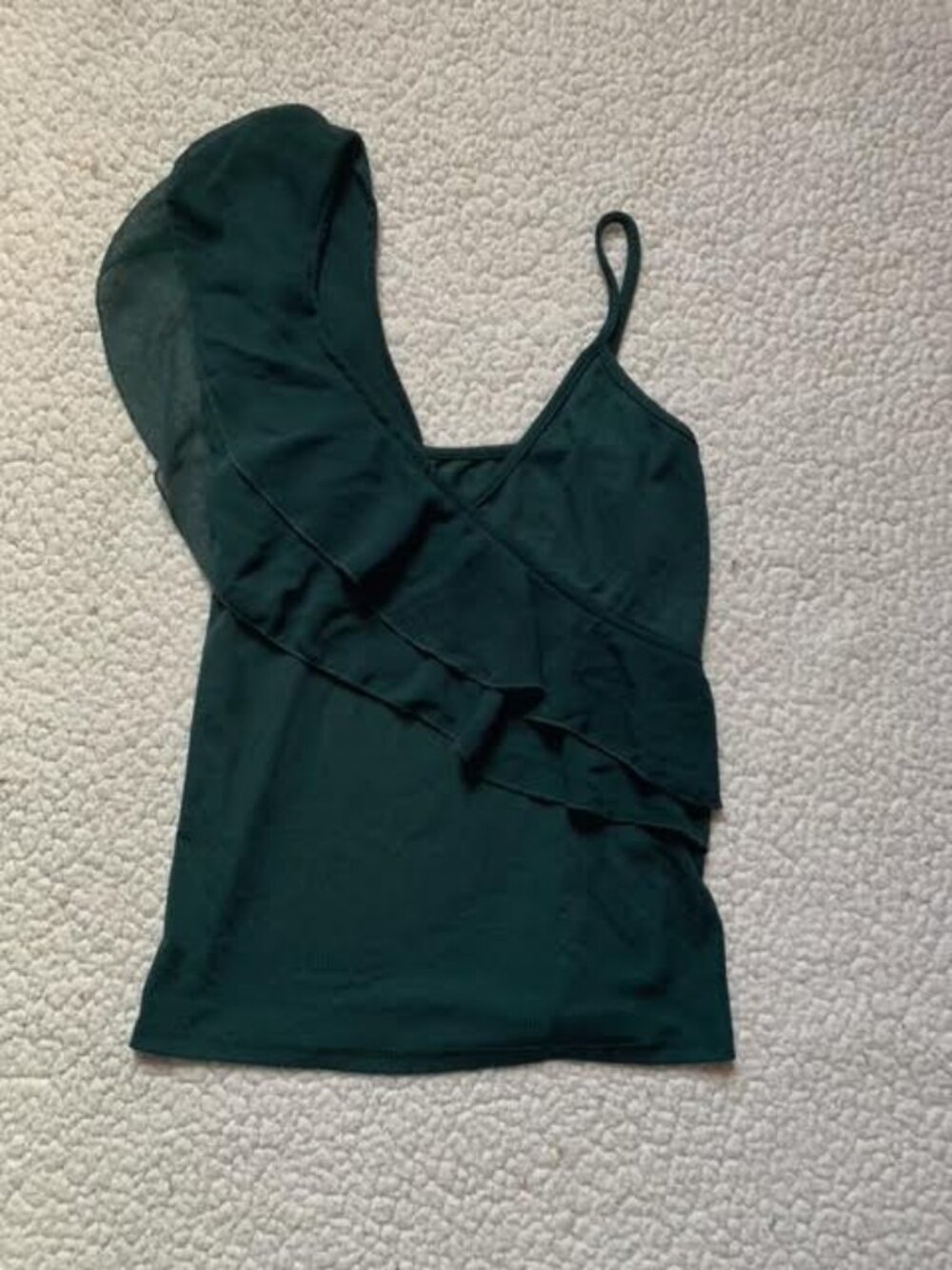Forest green tank top